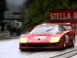Ferrari F40 sous la pluie